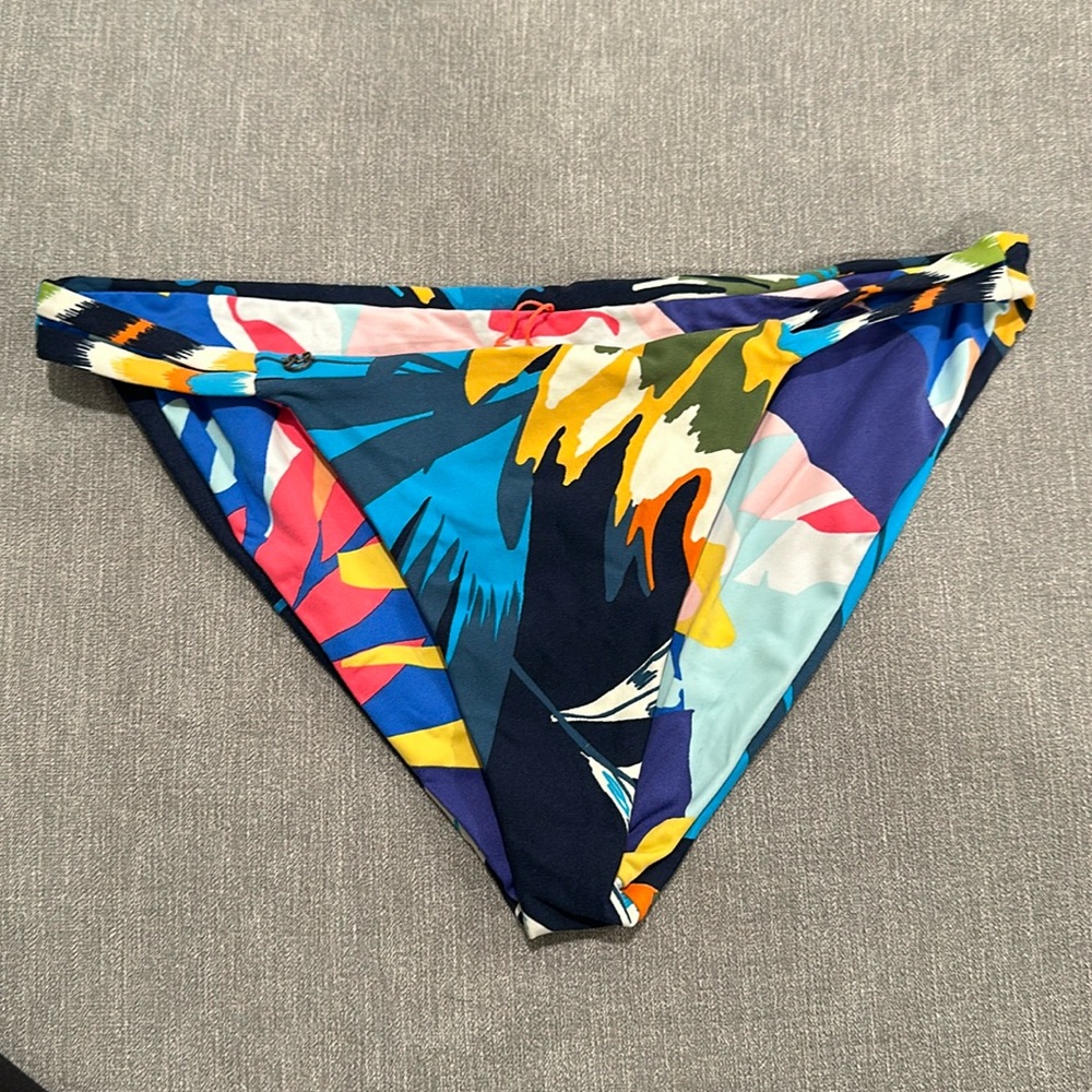 MAAJI  blue split bottoms. Size large